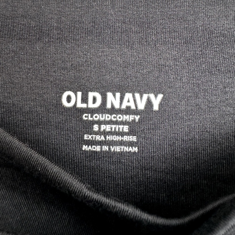NWT Old Navy Extra High-Waisted CloudComfy Boot-Cut Leggings Black Jack Size SP - Picture 13 of 15